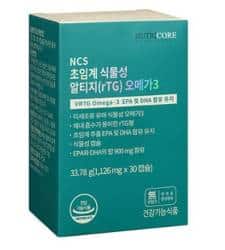 뉴트리코어 NCS 초임계 식물성 알티지(rTG) 오메가3